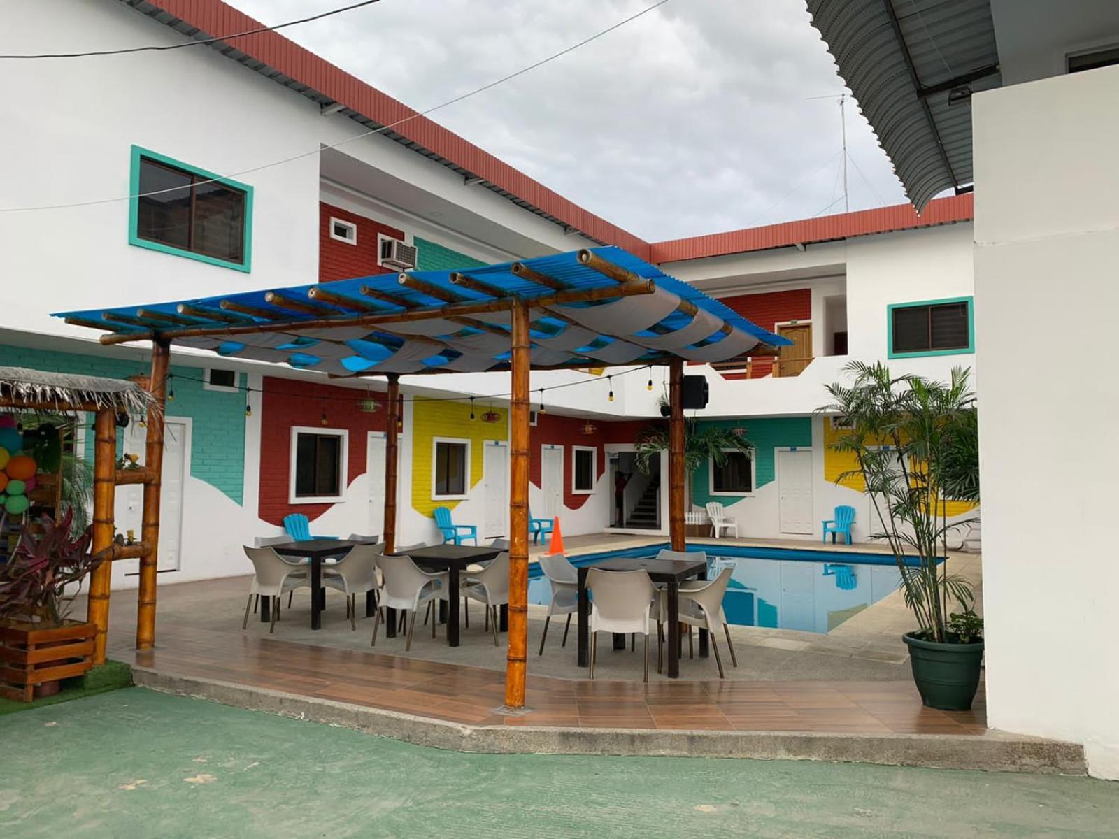 Hostal Las Velas Hotel Manta Ngoại thất bức ảnh