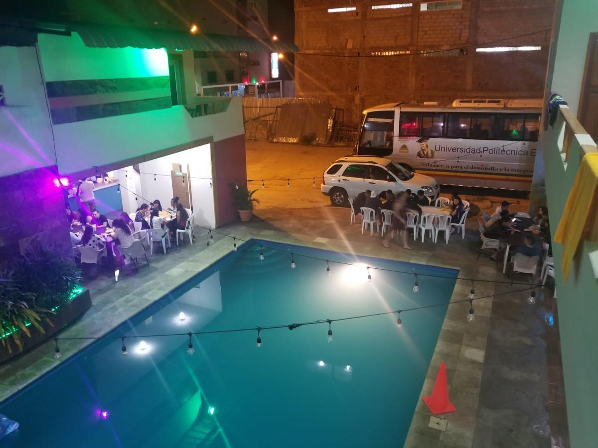 Hostal Las Velas Hotel Manta Ngoại thất bức ảnh